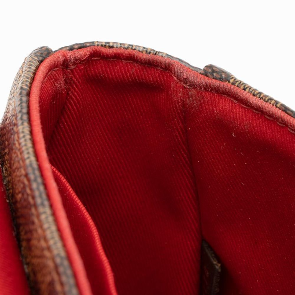 Louis Vuitton Limited Edition Damier Ebene Patches Croisette Shoulder Bag - Picture 11 of 15